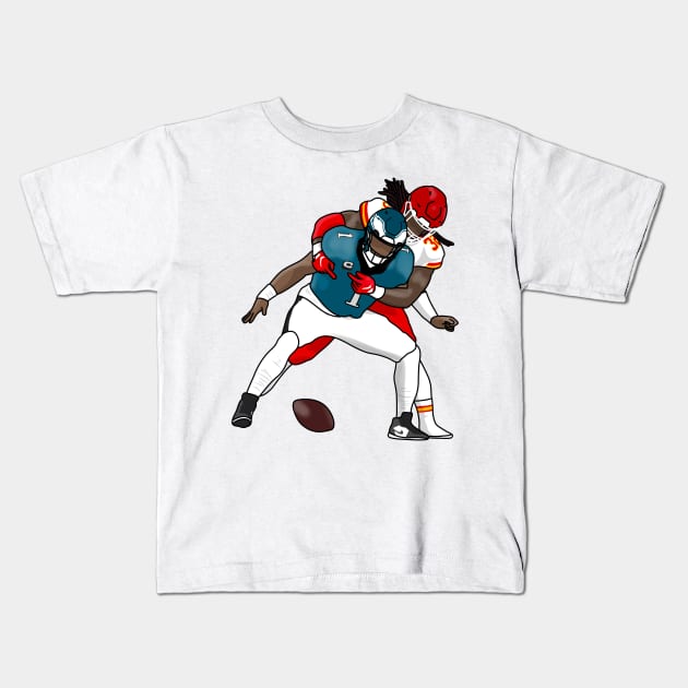 The defence nick Kids T-Shirt by Rsclstar